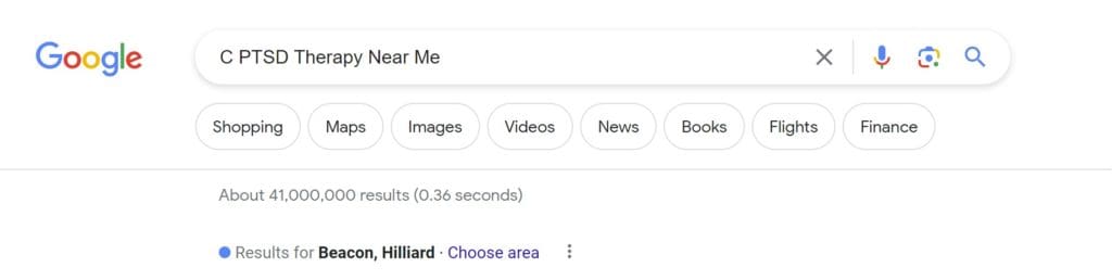 C PTSD Therapy Near Me