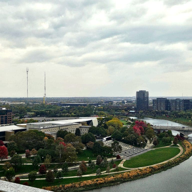 Infinite view of the city when searching for CPTSD Near Me.