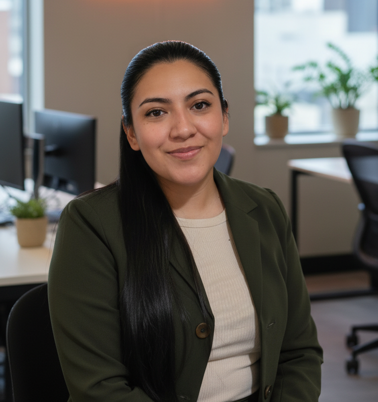 Joselin Juarez is the operations specialist that keeps the back office running.